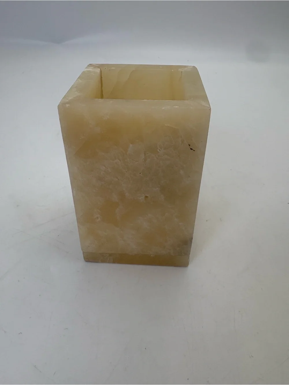 Vintage Stone Candle Holder